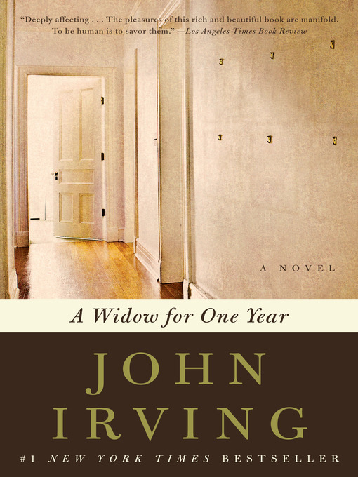 Title details for A Widow for One Year by John Irving - Wait list